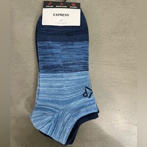 Express Men's Gradient Blue Athletic Socks 3-pack